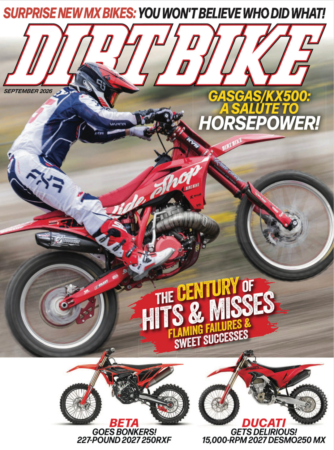 DirtBike Magazine Red Reaper