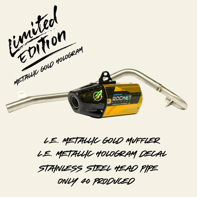 Limited Edition Metallic Gold