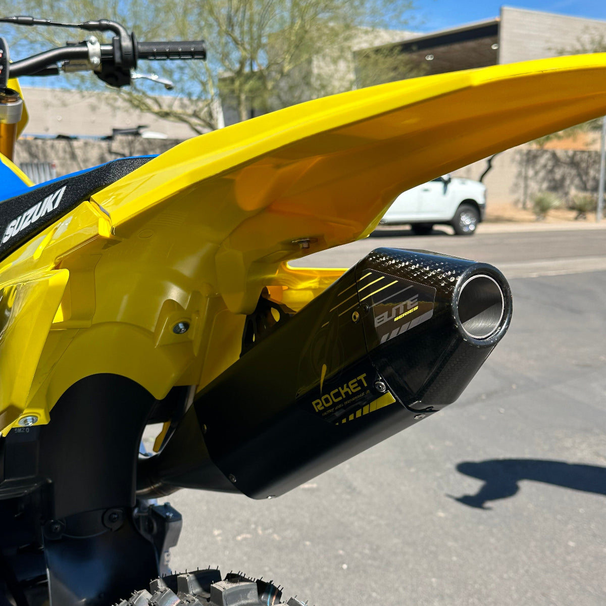 SUZUKI RMZ 450 2018-2026 ELITE SERIES (FULL SYSTEM) – Rocket Exhaust