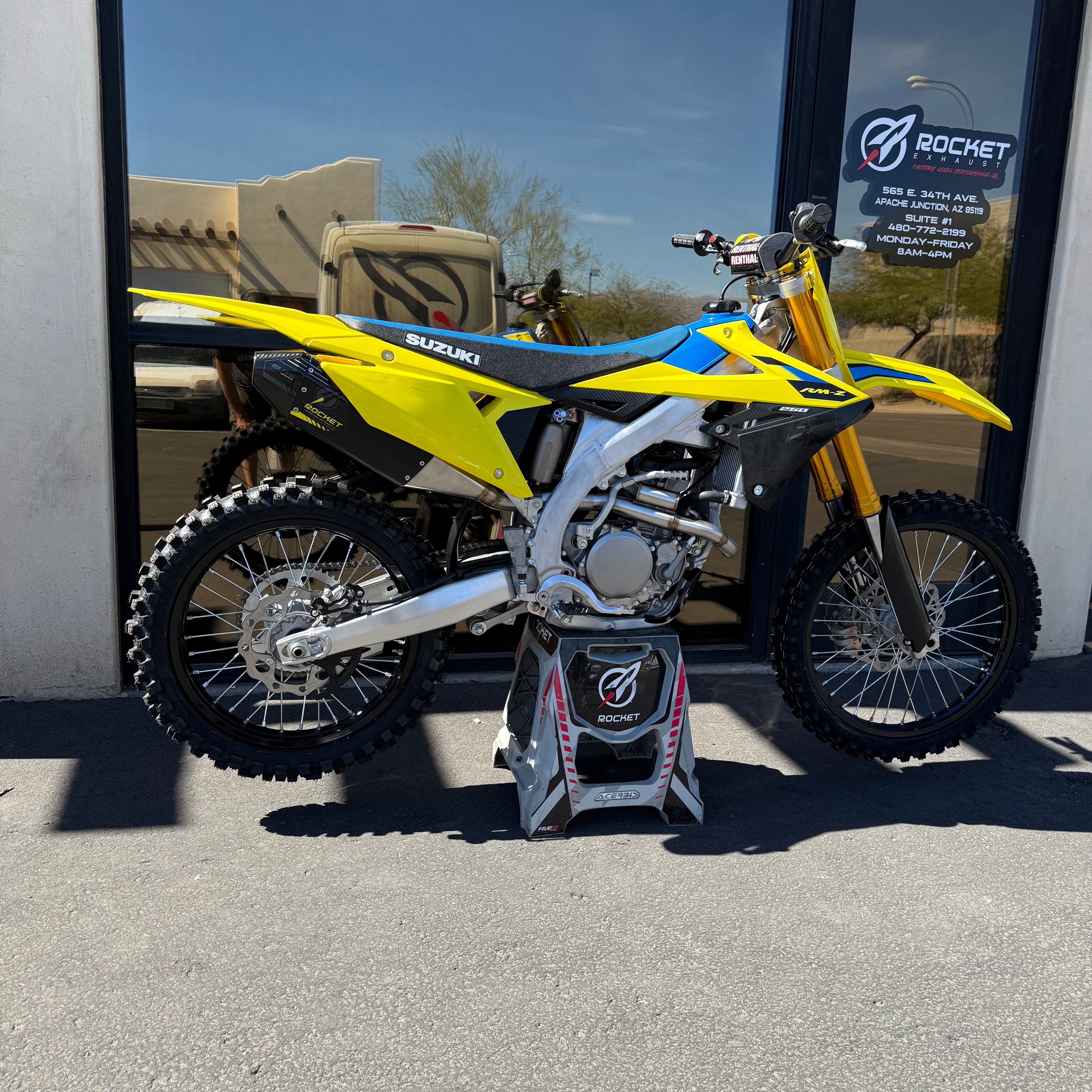 Suzuki RMZ250 2019-2026 (Elite Series) Slip-On – Rocket Exhaust