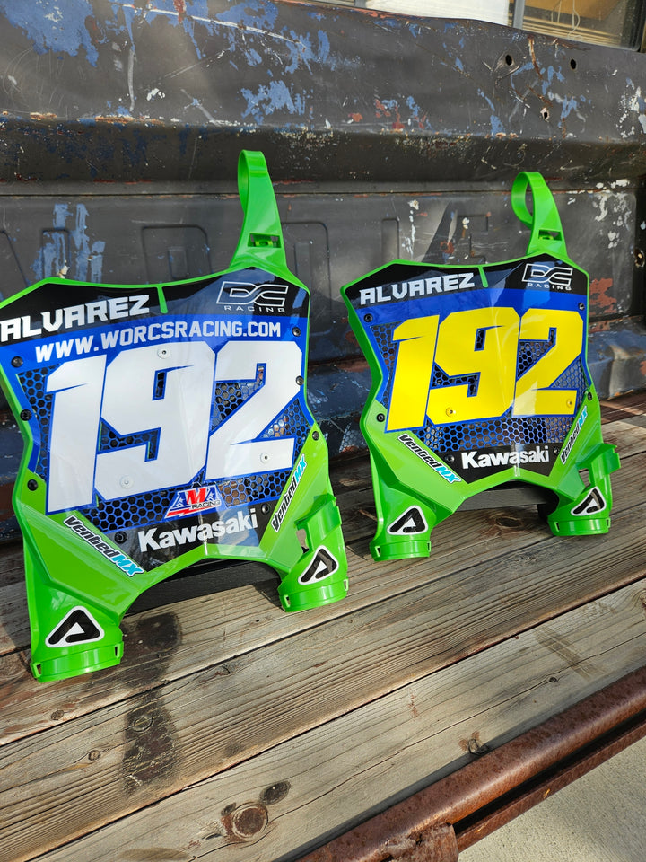 Vented Front Number Plate