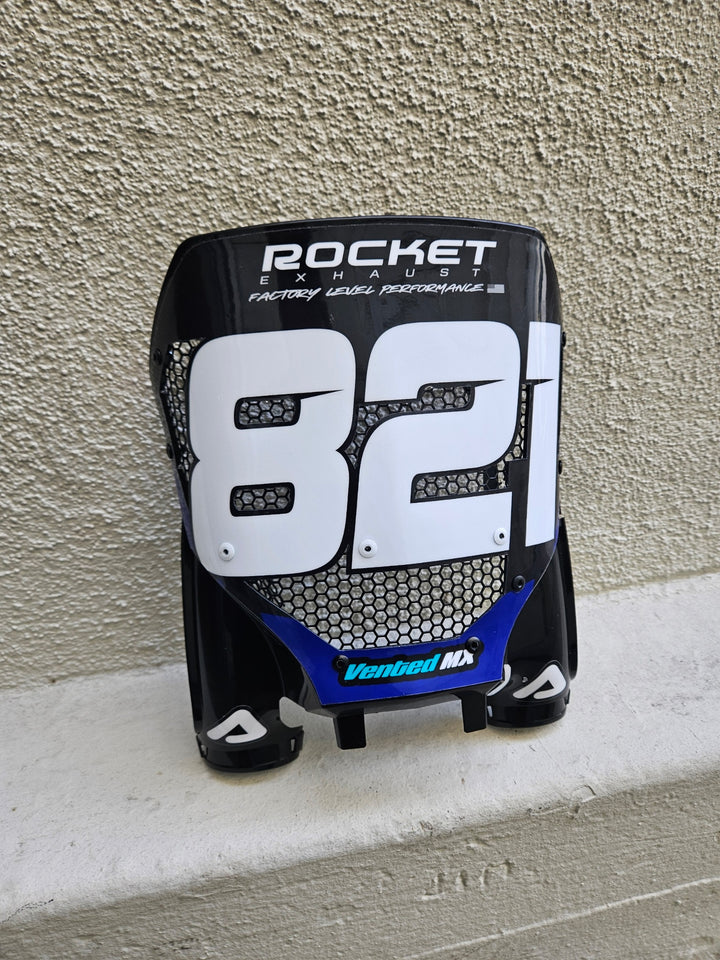 Vented Front Number Plate