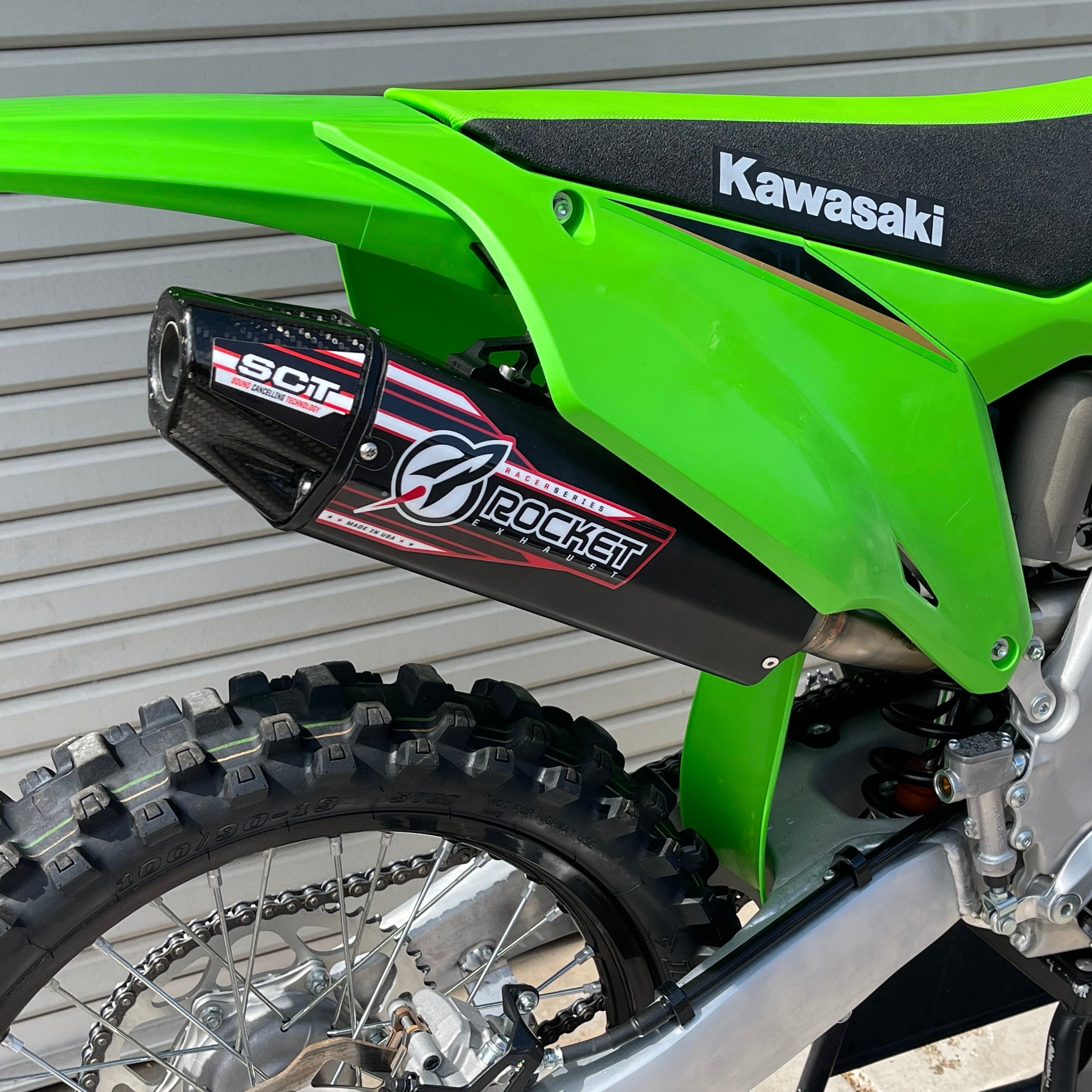 KX250 21-22, KX250X 21-22 Full System – Rocket Exhaust