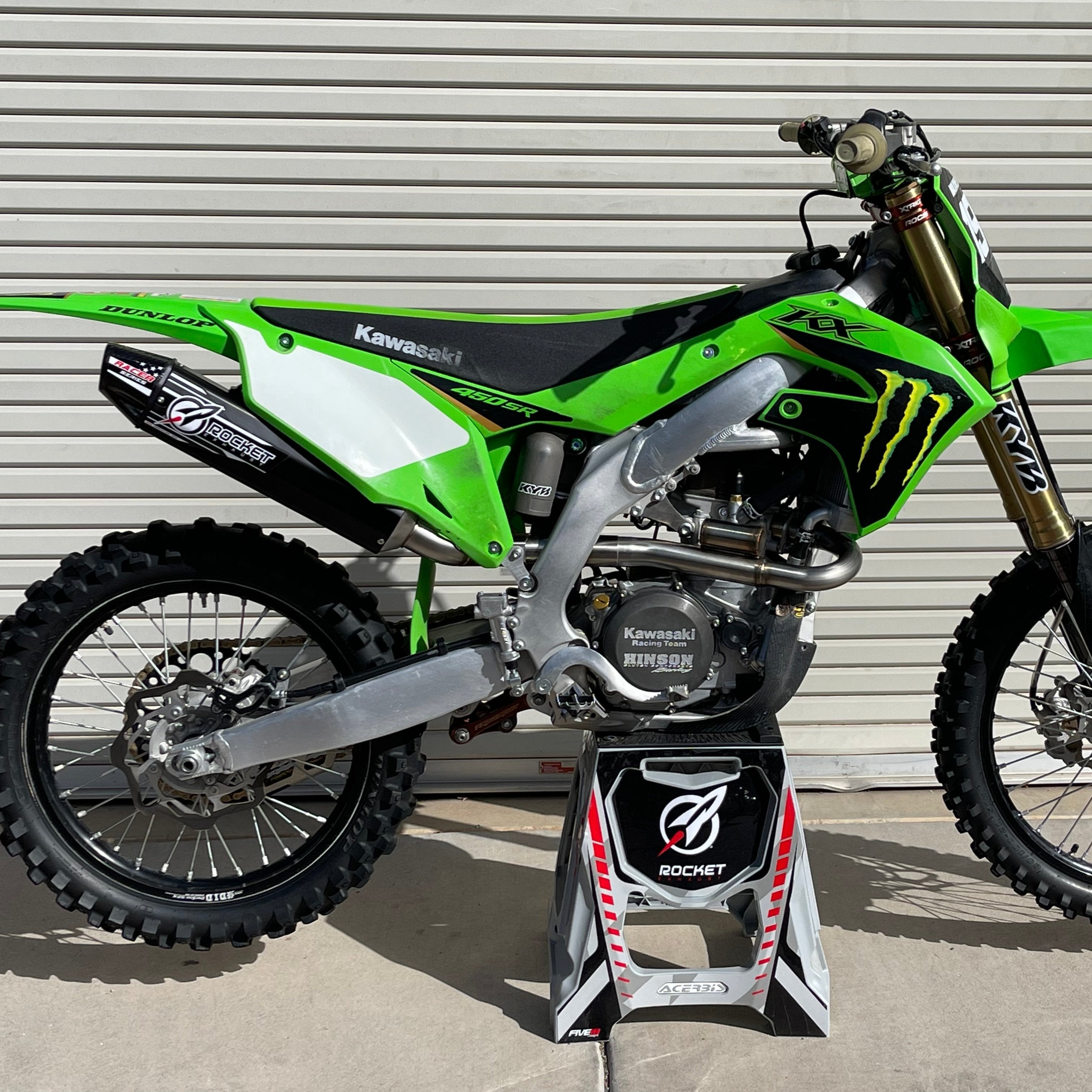 Kawasaki KX450 19-23, KX450X 21-23 Slip-On – Rocket Exhaust