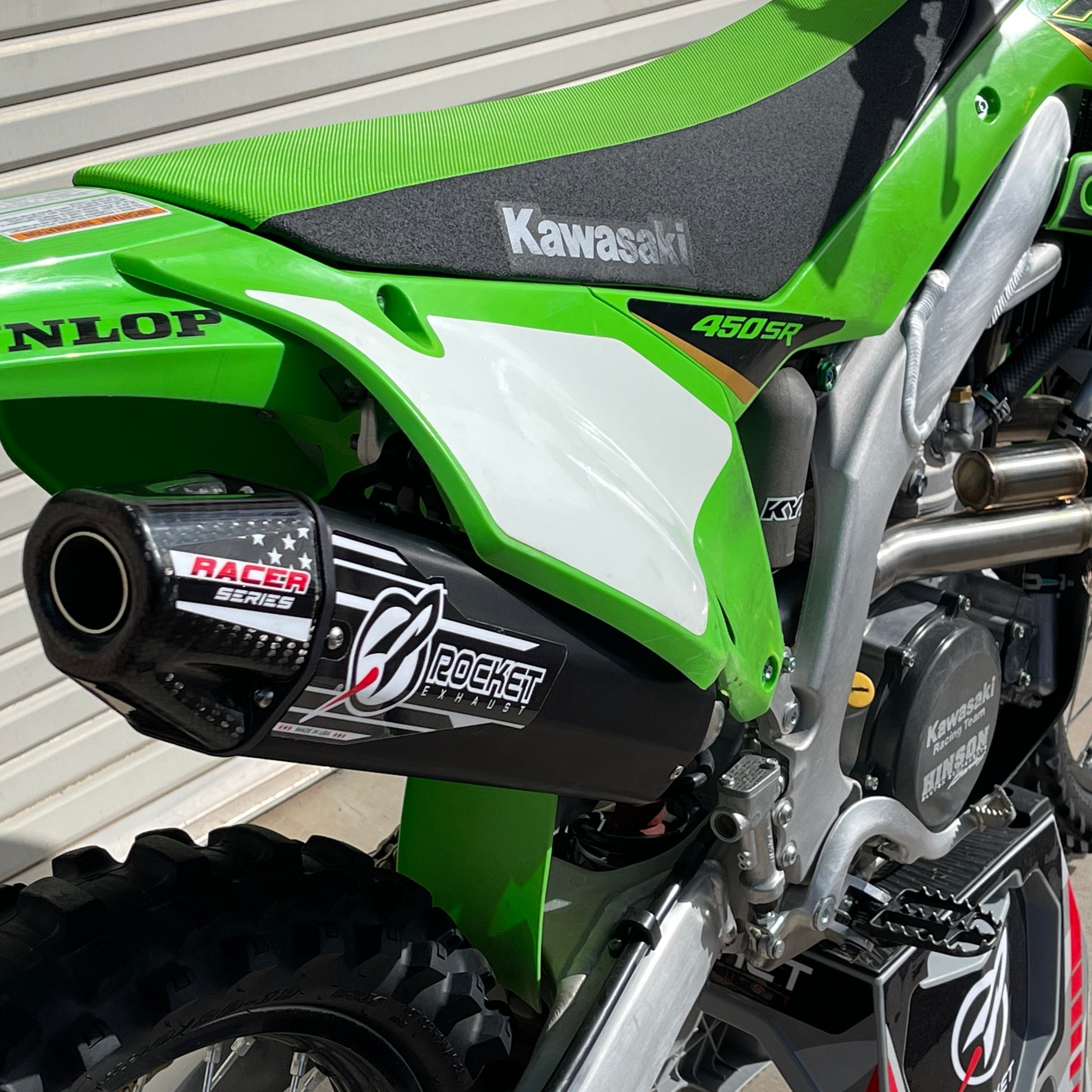 Kawasaki KX450 19-23, KX450X 21-23 Slip-On – Rocket Exhaust